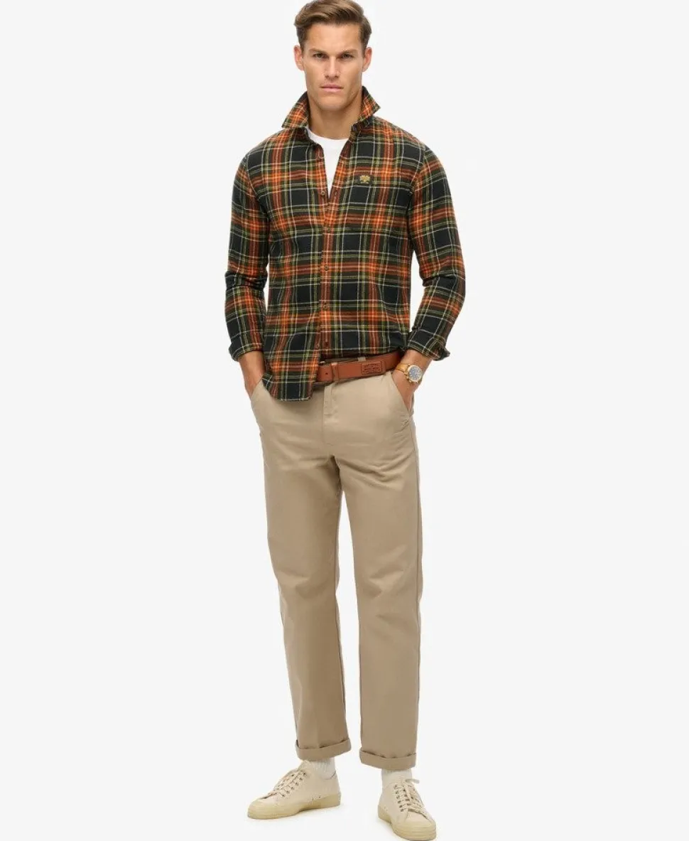 Long Sleeve Cotton Lumberjack Shirt