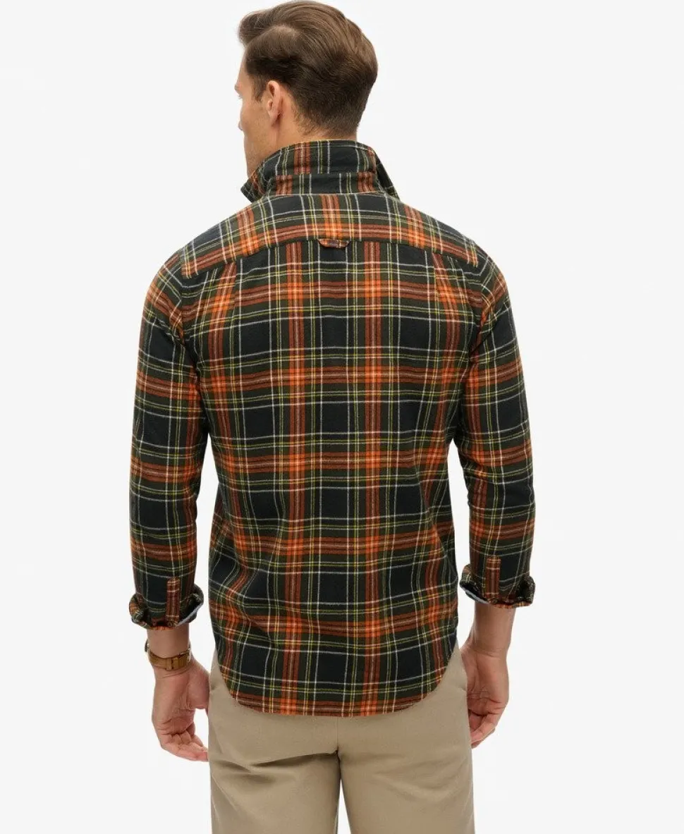 Long Sleeve Cotton Lumberjack Shirt