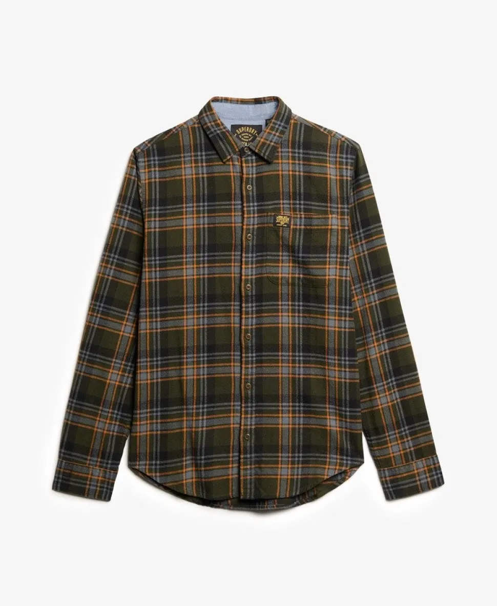 Long Sleeve Cotton Lumberjack Shirt