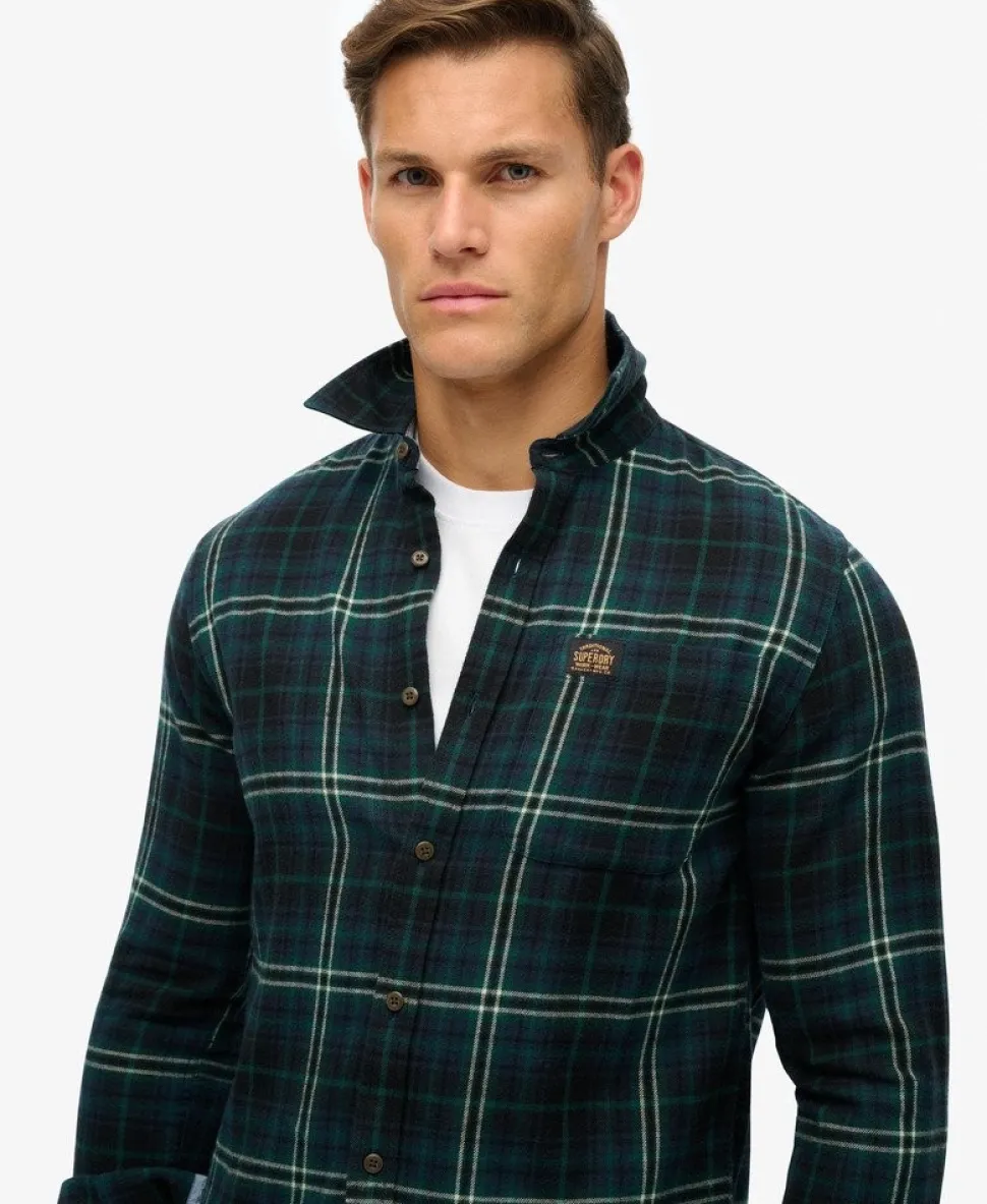 Long Sleeve Cotton Lumberjack Shirt