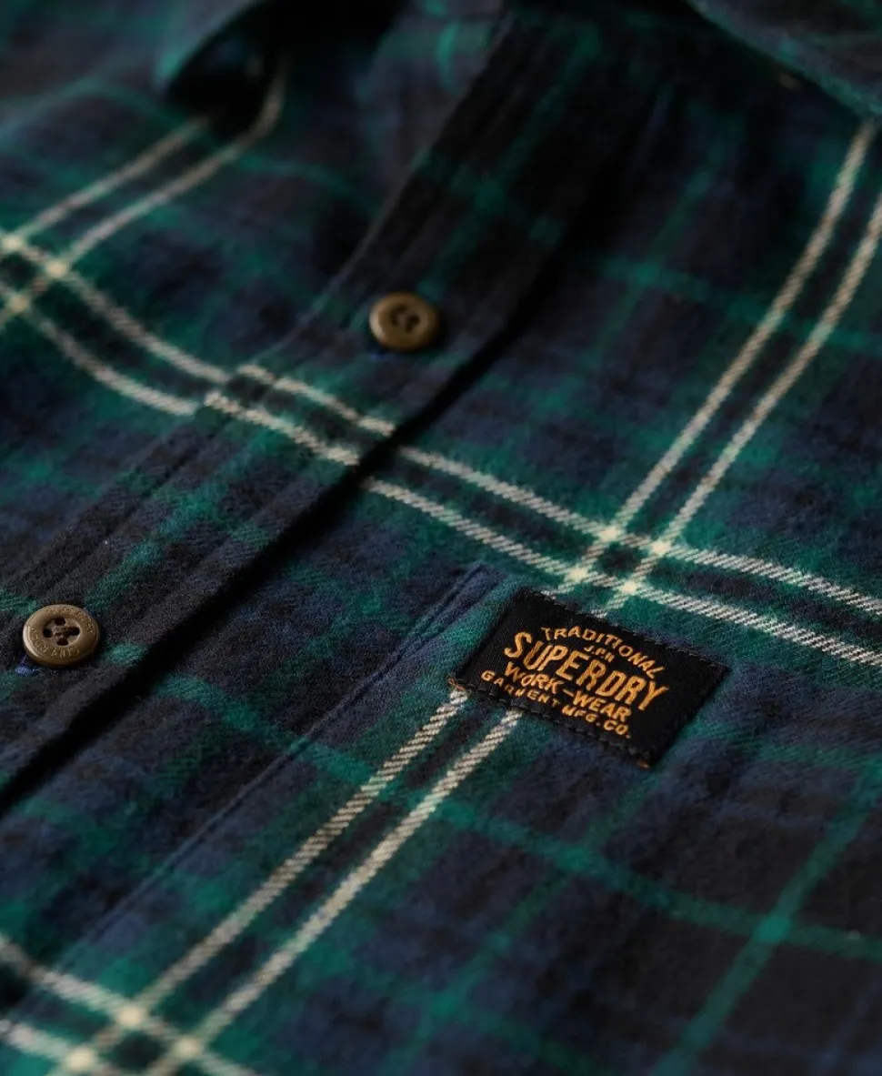 Long Sleeve Cotton Lumberjack Shirt