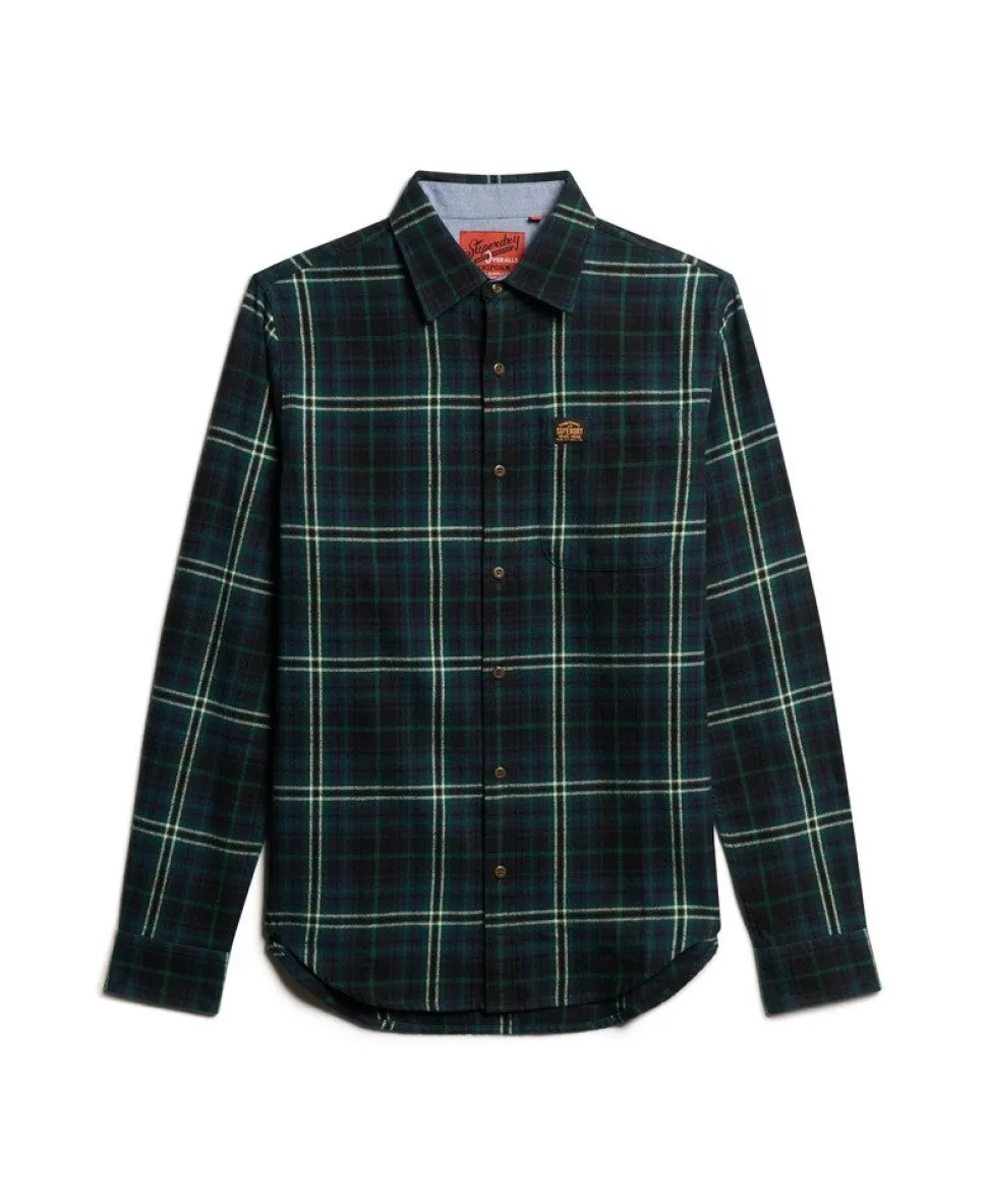 Long Sleeve Cotton Lumberjack Shirt