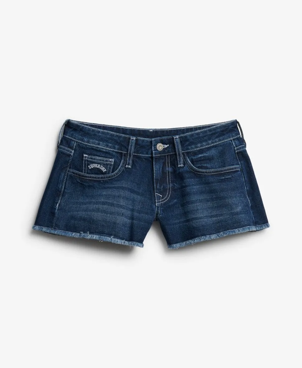 Low Rise Denim Hot Shorts
