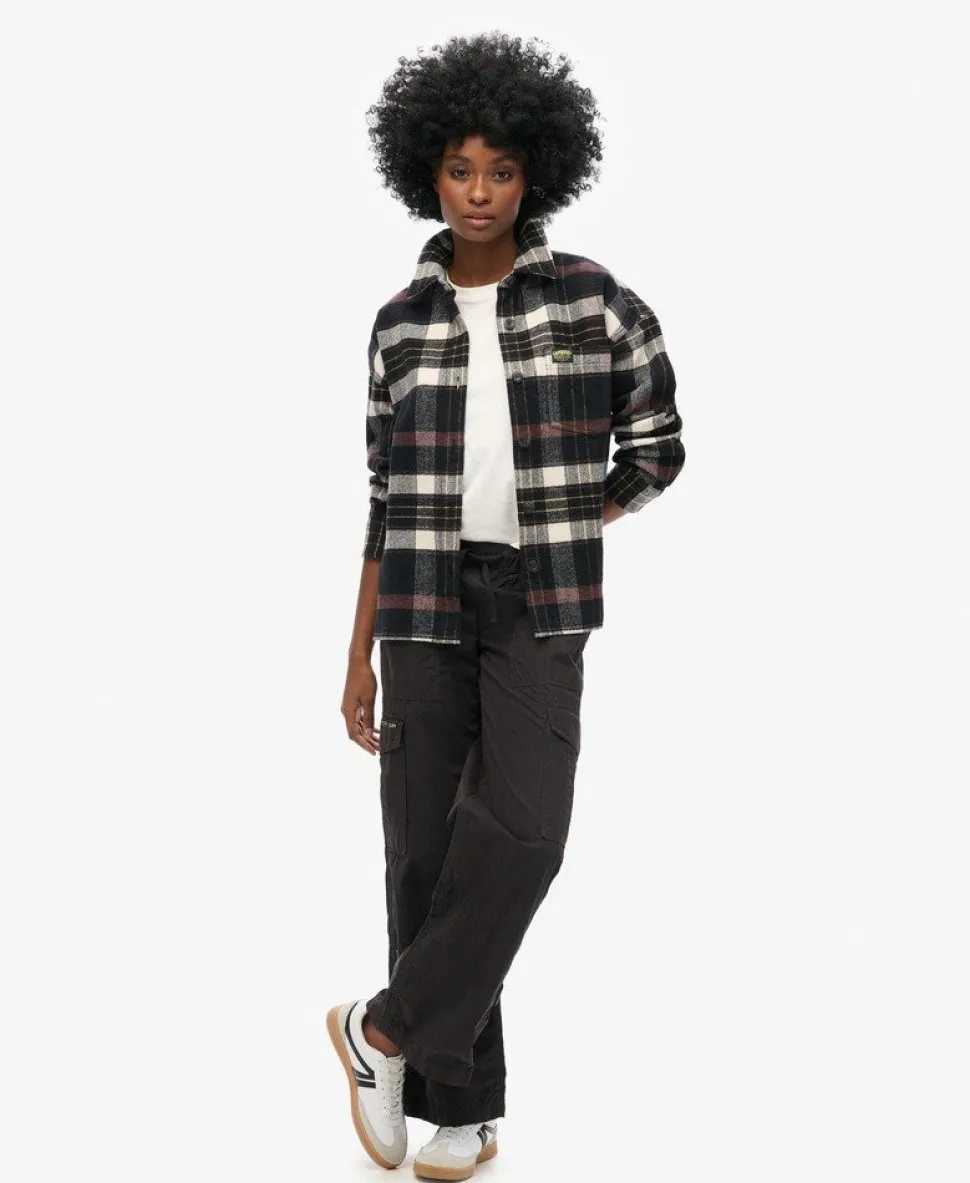 Low Rise Wide Leg Cargo Pants