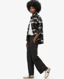 Low Rise Wide Leg Cargo Pants