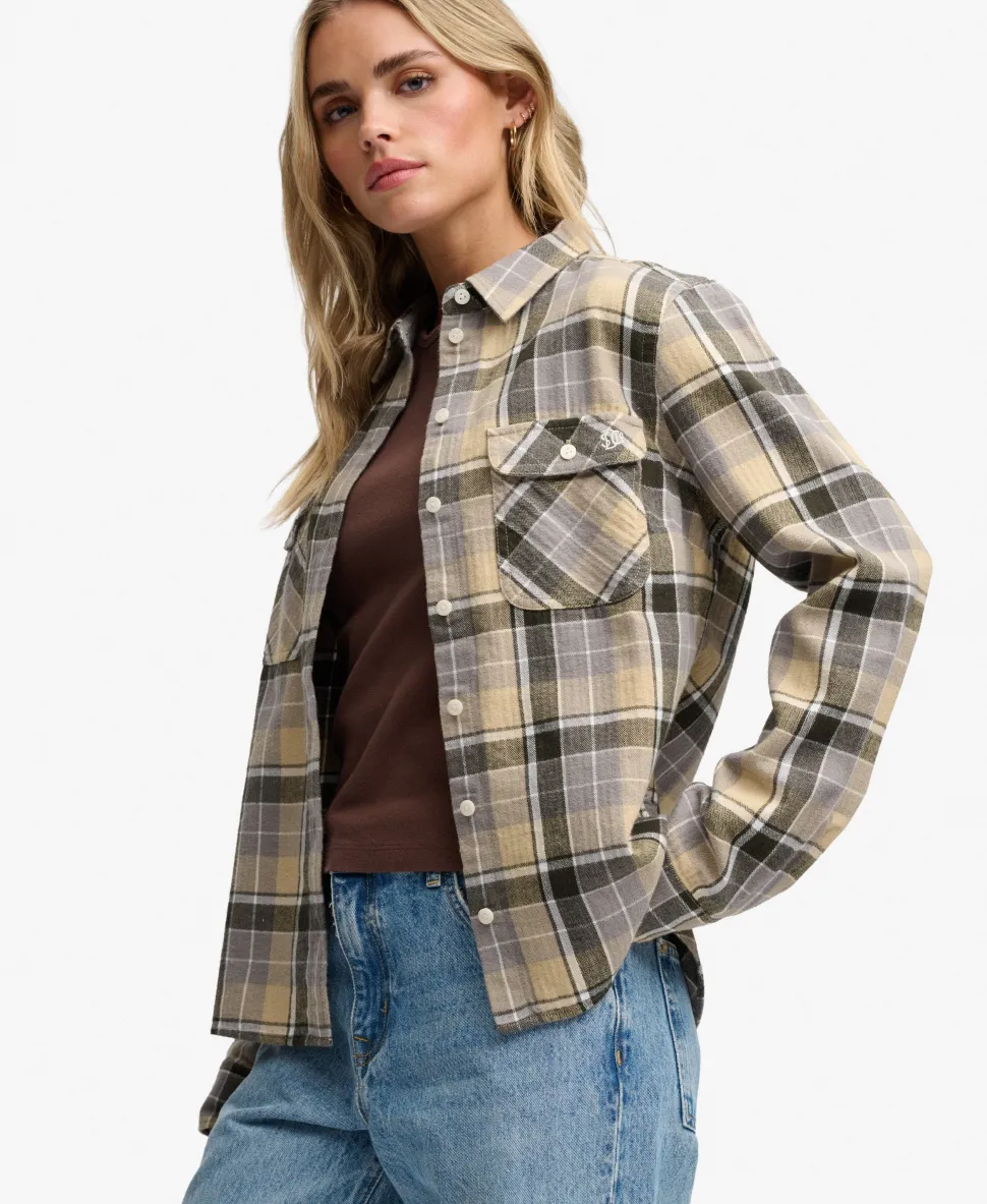 Lumberjack Check Flannel Shirt