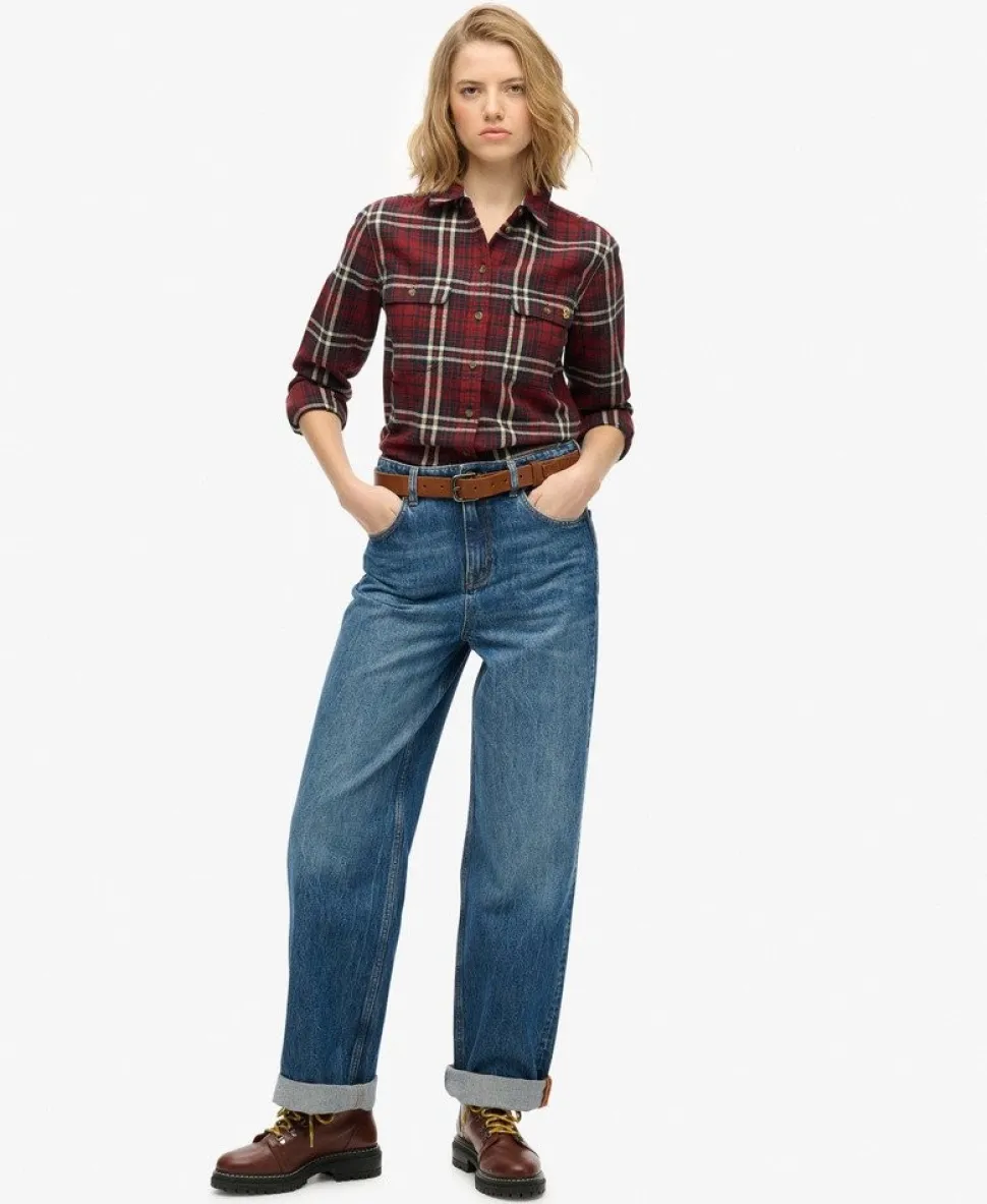 Lumberjack Check Flannel Shirt