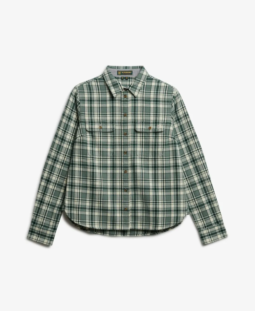 Lumberjack Check Flannel Shirt