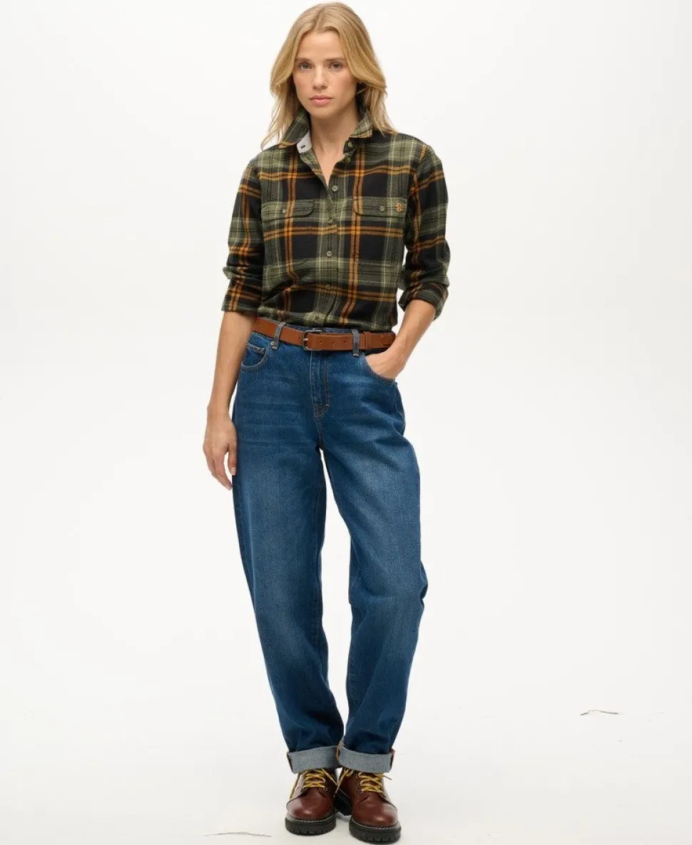 Lumberjack Check Flannel Shirt