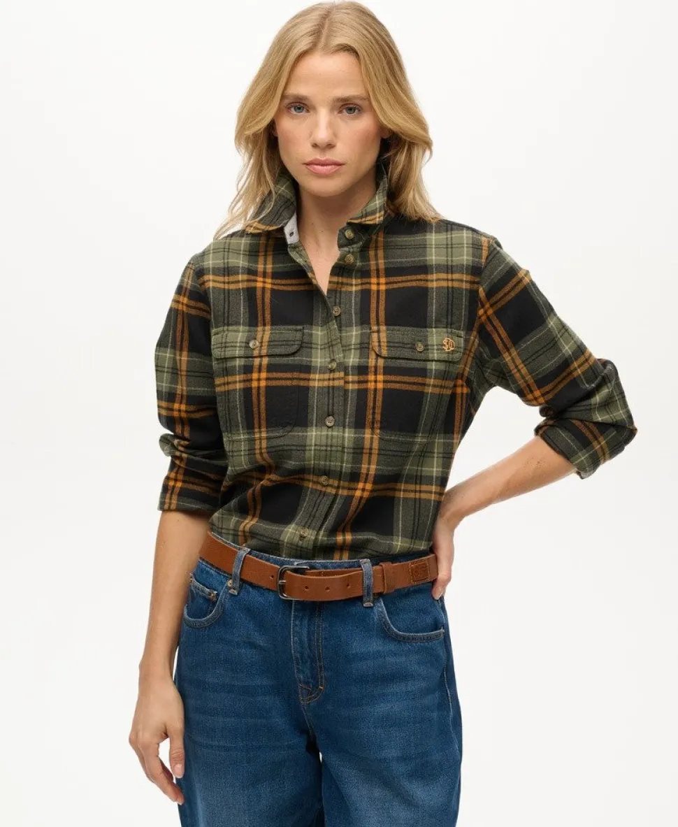 Lumberjack Check Flannel Shirt