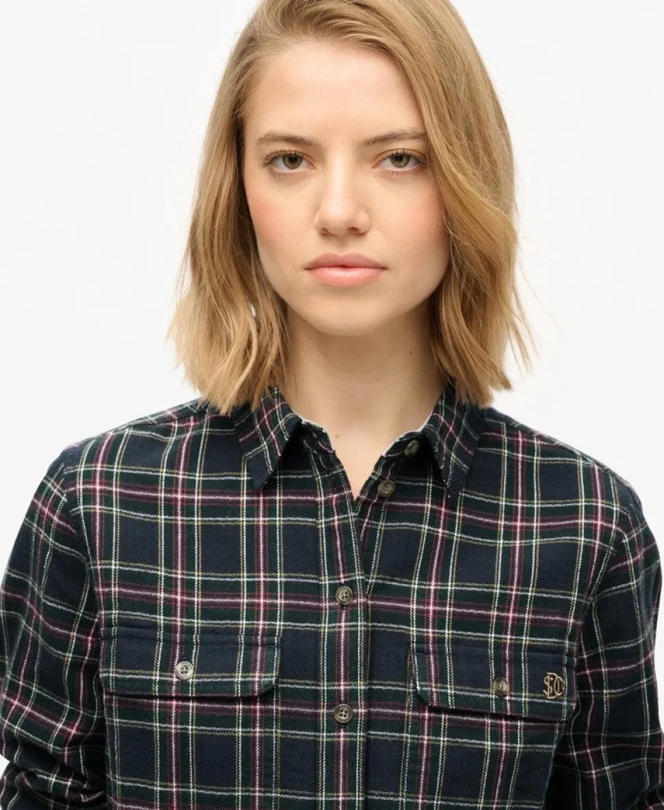 Lumberjack Check Flannel Shirt
