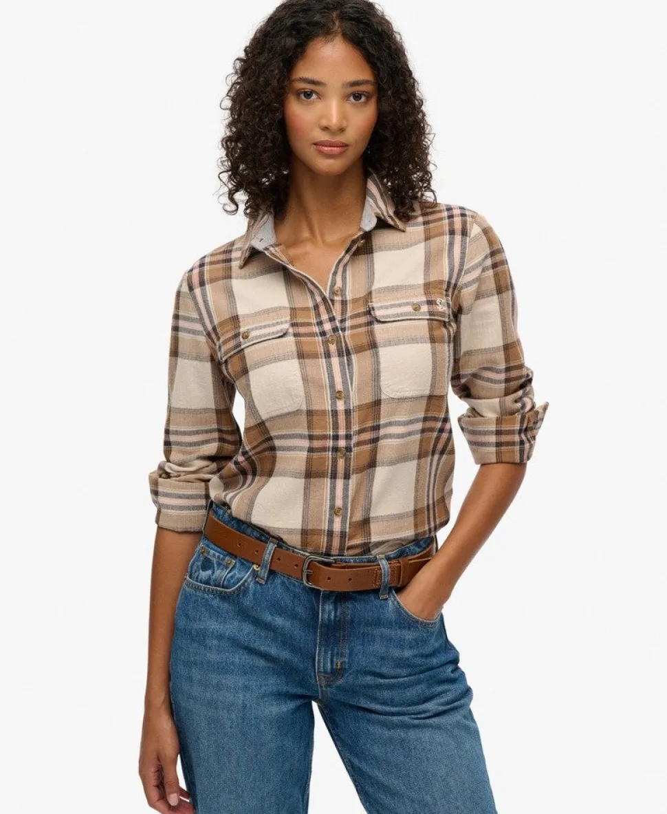 Lumberjack Check Flannel Shirt
