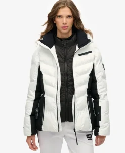 Luxe Belted Ski Padded Jacket