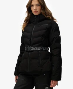 Luxe Belted Ski Padded Jacket