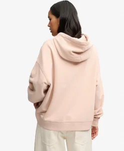 Luxe Casual Embroidered Relaxed Hoodie