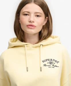 Luxe Casual Embroidered Relaxed Hoodie