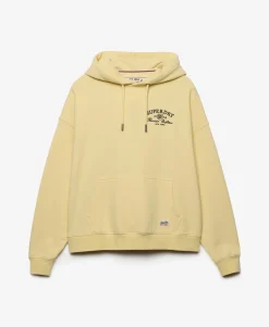 Luxe Casual Embroidered Relaxed Hoodie