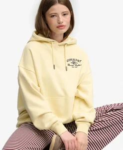 Luxe Casual Embroidered Relaxed Hoodie