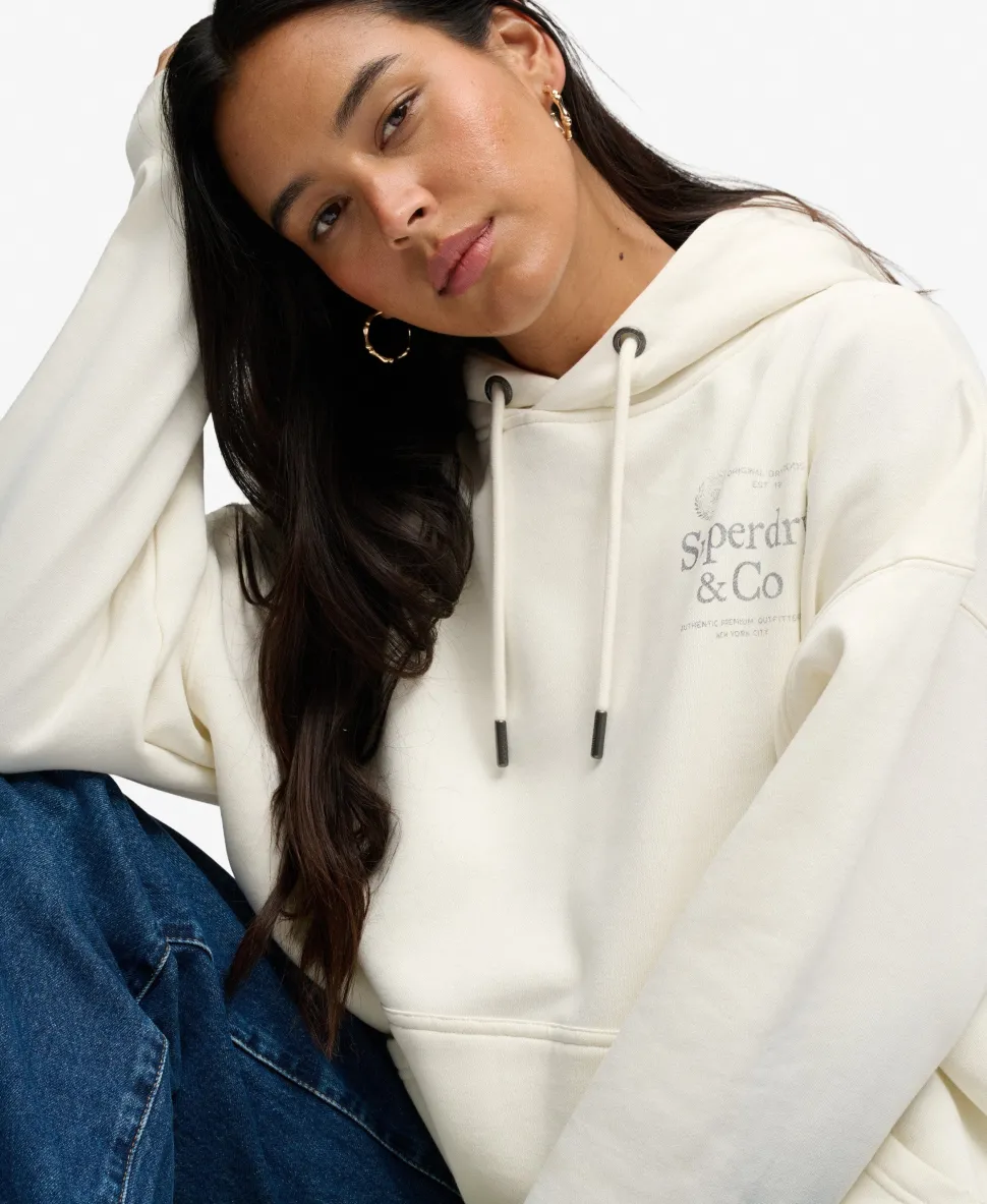 Luxe Casual Relaxed Hoodie