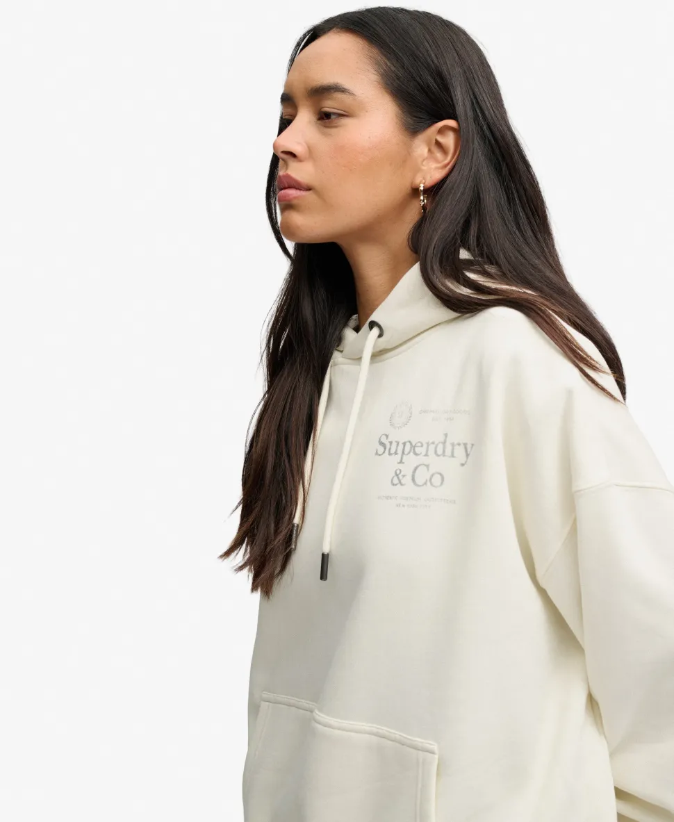 Luxe Casual Relaxed Hoodie