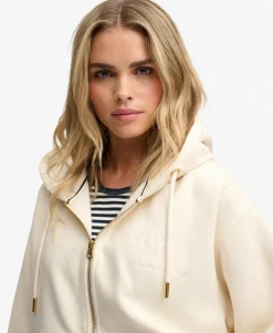 Luxe Casual Zip Hoodie