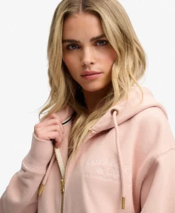 Luxe Casual Zip Hoodie