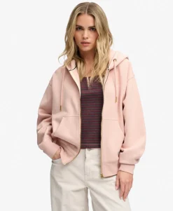 Luxe Casual Zip Hoodie