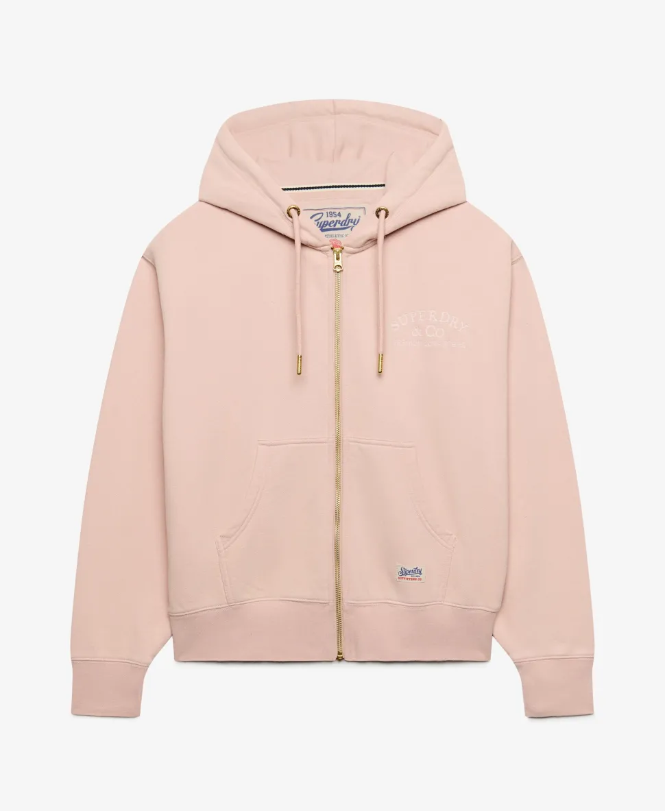 Luxe Casual Zip Hoodie