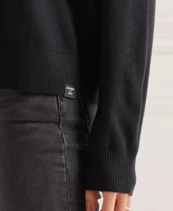 Merino Drop Shoulder Roll Neck Jumper