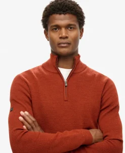Merino Half Zip Jumper