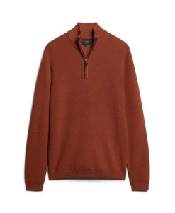 Merino Half Zip Jumper
