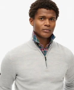 Merino Half Zip Jumper