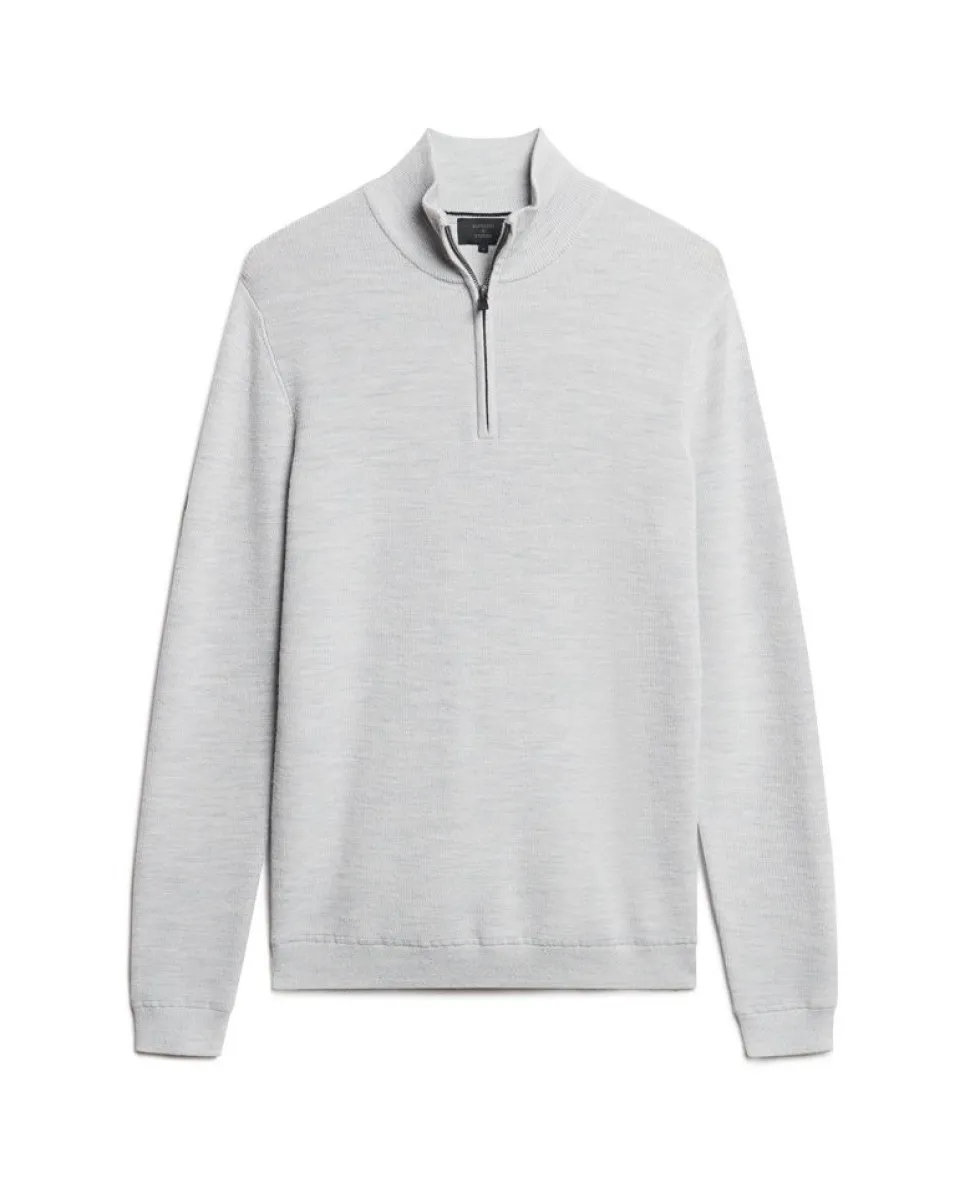 Merino Half Zip Jumper