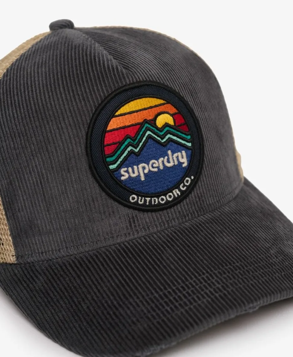 Mesh Cord Trucker Cap
