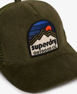 Mesh Cord Trucker Cap