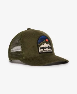 Mesh Cord Trucker Cap