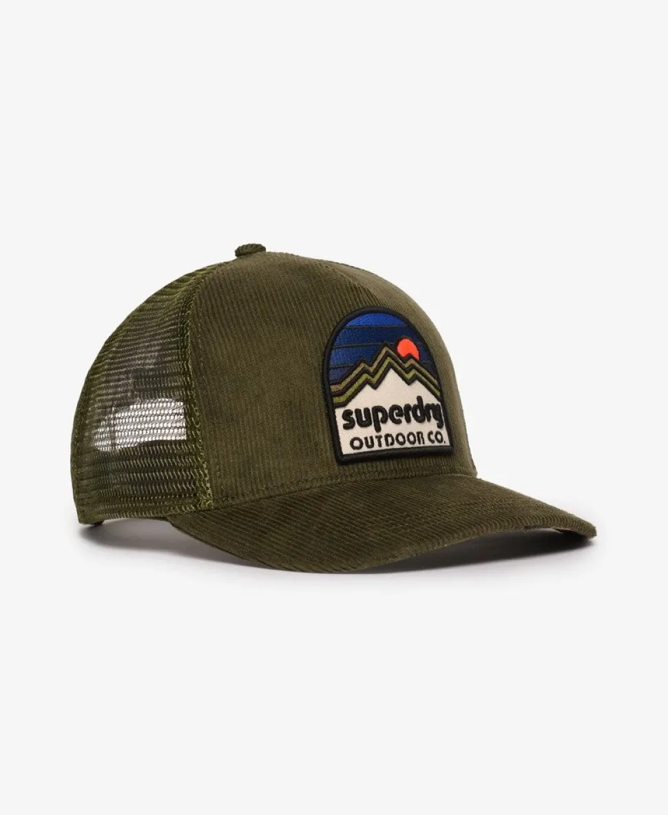 Mesh Cord Trucker Cap
