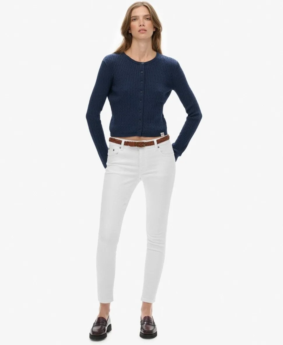 Micro Cable Cardigan