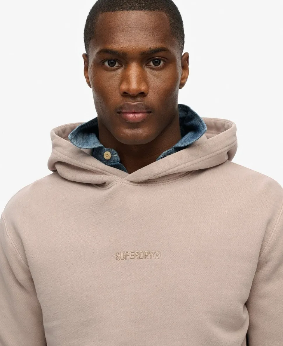 Micro Logo Hoodie