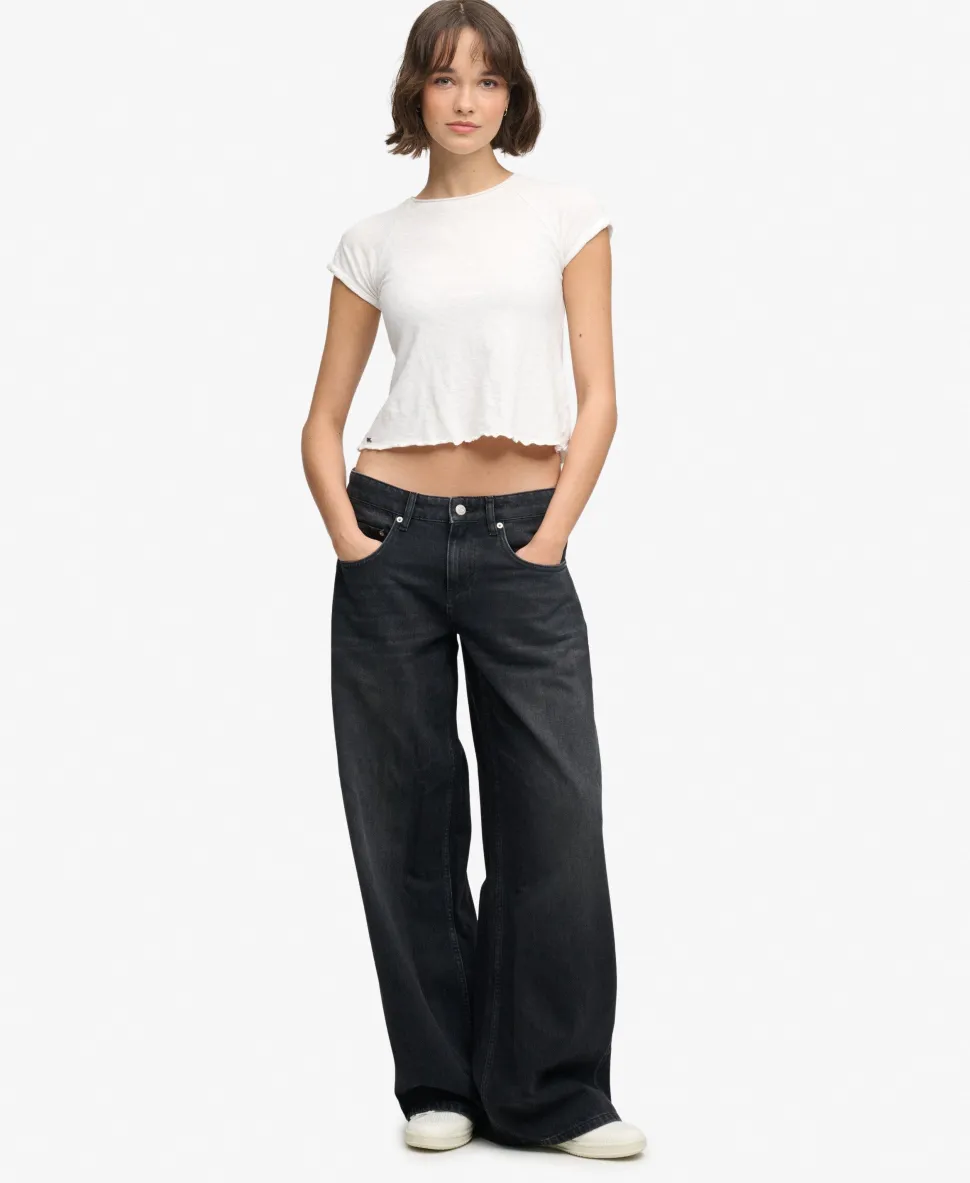 Mid Rise Baggy Jeans
