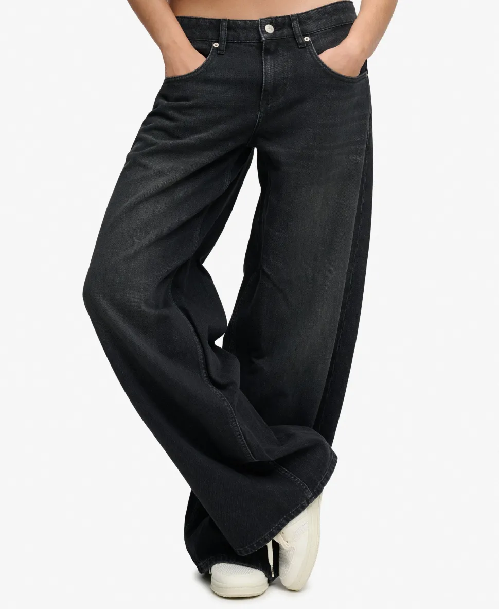 Mid Rise Baggy Jeans