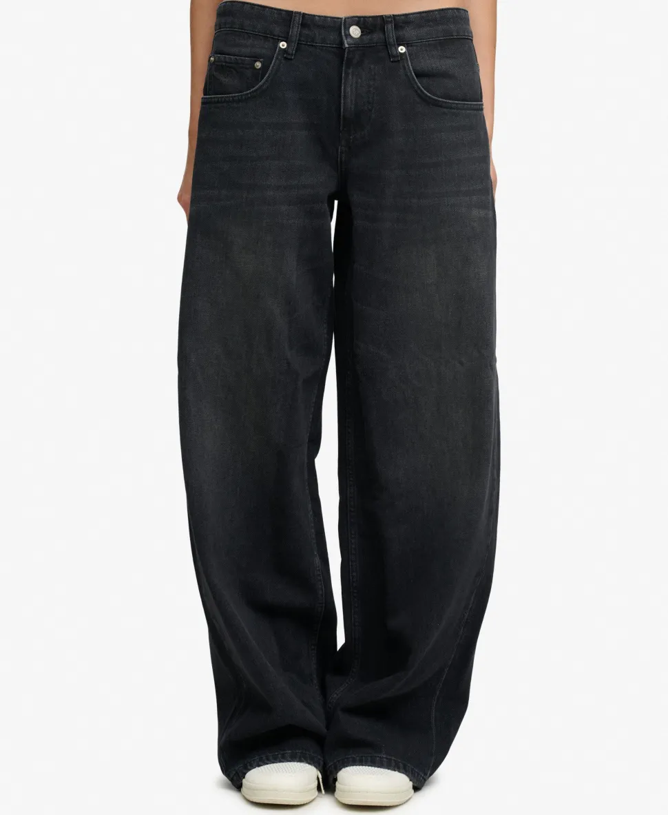 Mid Rise Baggy Jeans