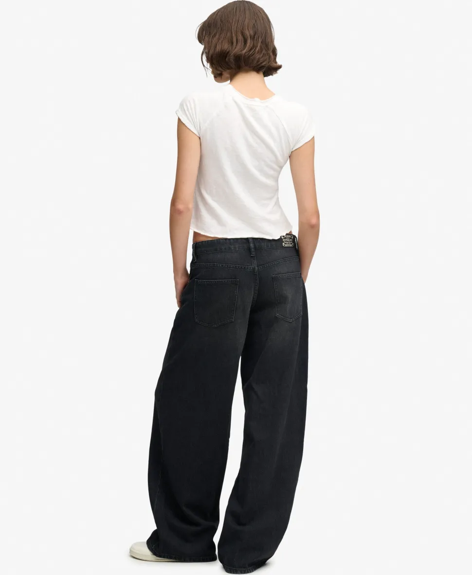 Mid Rise Baggy Jeans