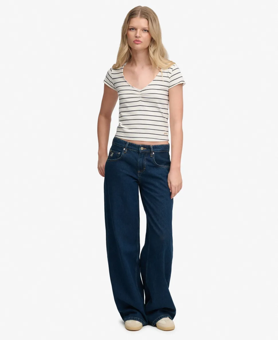 Mid Rise Baggy Jeans