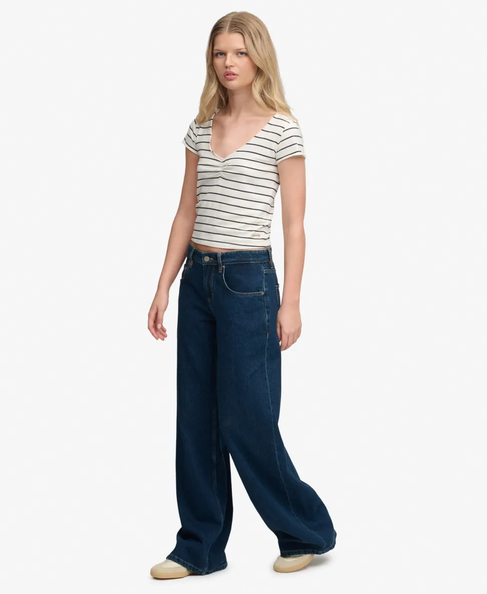 Mid Rise Baggy Jeans