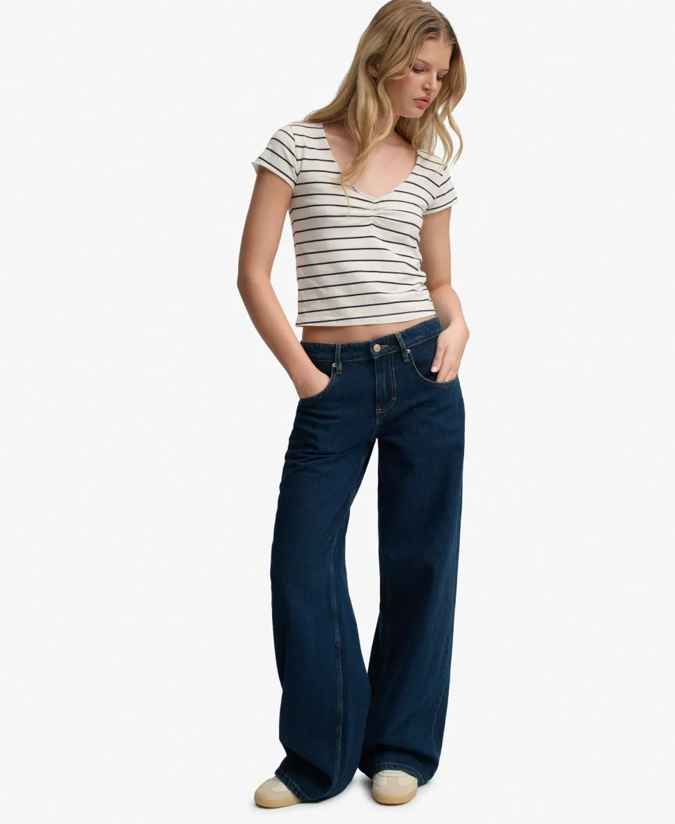 Mid Rise Baggy Jeans