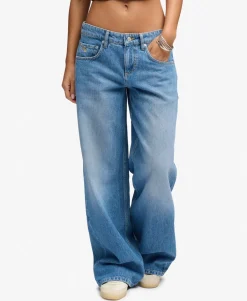 Mid Rise Baggy Jeans