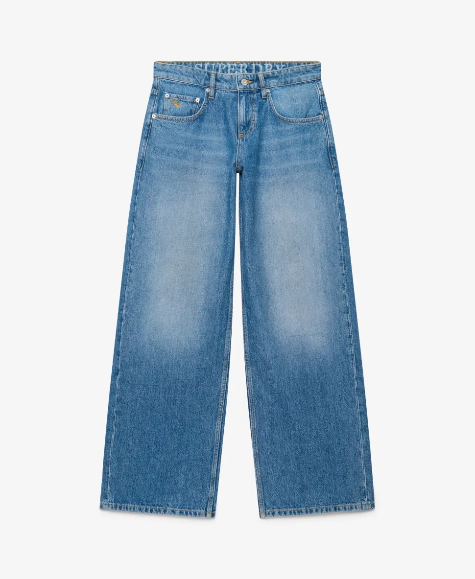 Mid Rise Baggy Jeans