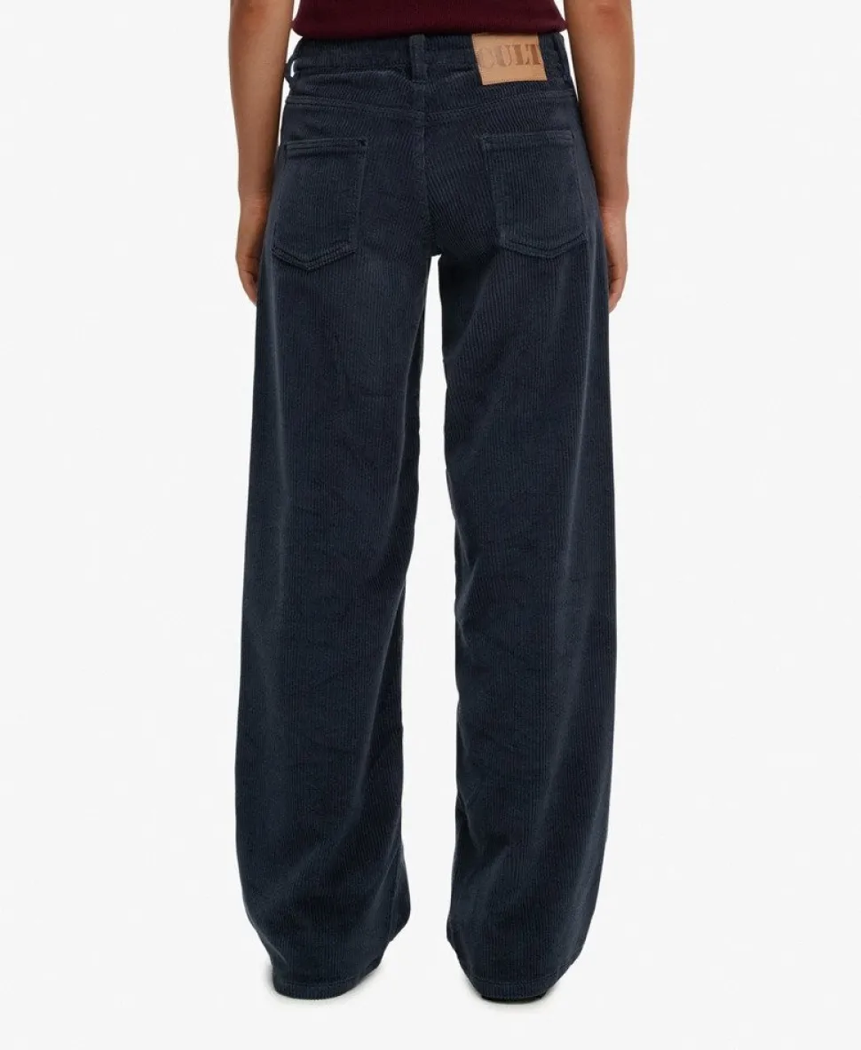 Mid Rise Baggy Jumbo Cord Pants