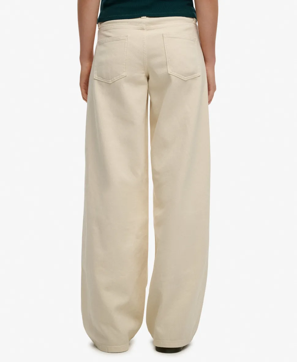Mid Rise Baggy Pants
